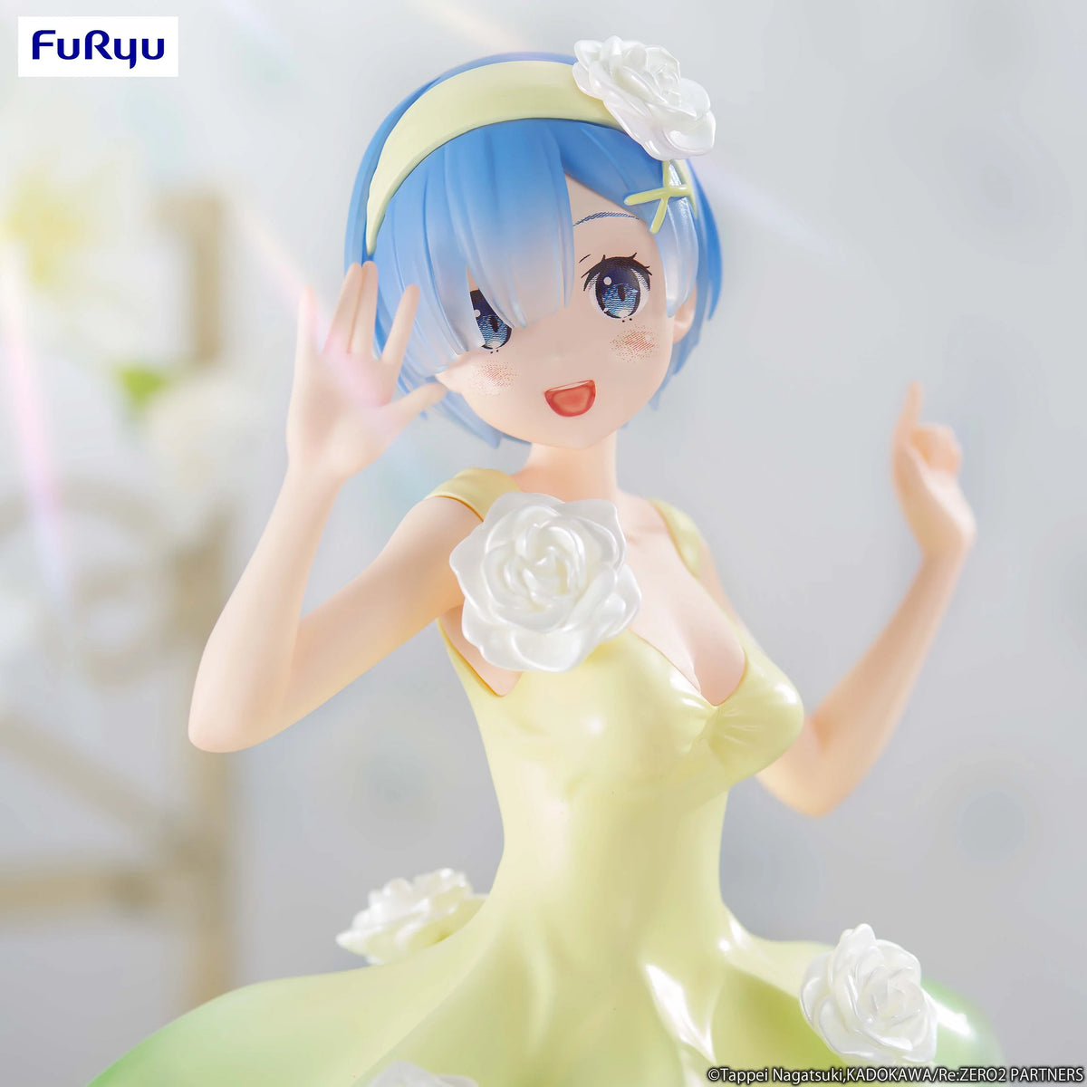 FuRyu Re:ZERO Rem Flower Dress Trio-Try-iT Figure