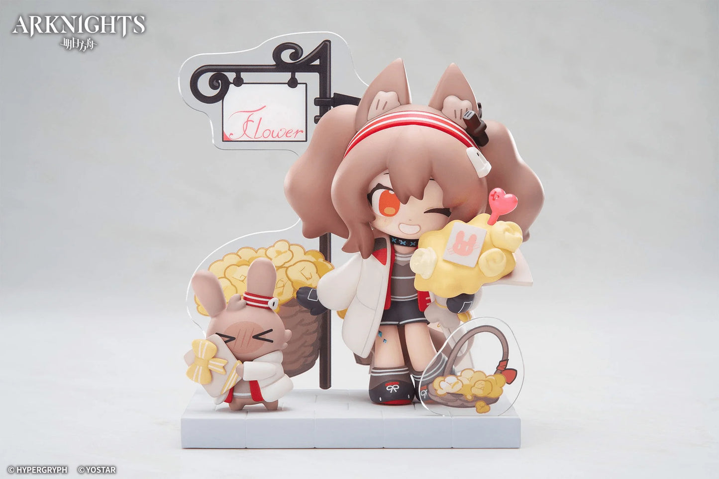 ARKNIGHTS “Cuties" Series Angelina Painted Figure