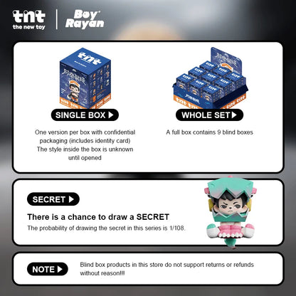 TNT SPACE Rayan Time Rift Blind Box Collectible Mini Figures