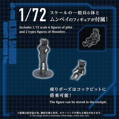 ZOIDS ADVANCED SERIES AZ-17DX ULTRA SAURUS GRAVITY CANNON DELUXE VERSION