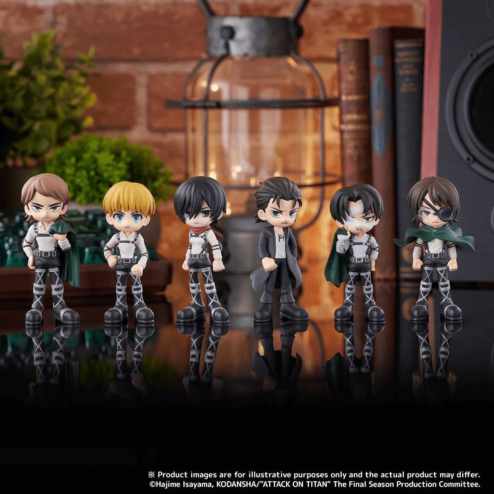 PalVerse Attack on Titan The Final Season PVC Figure Set (6 Types)