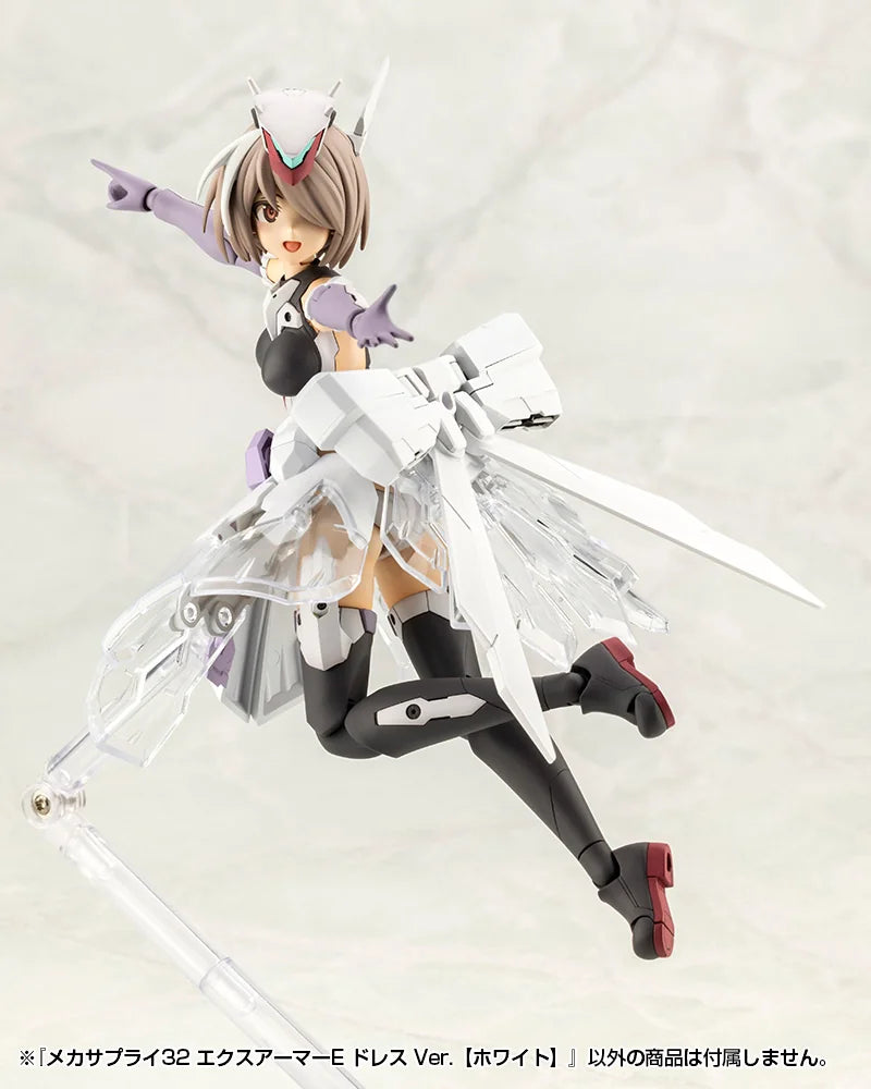 Kotobukiya M.S.G Expansion Armor Type E Dress Ver. Customizable Armor Set (White)