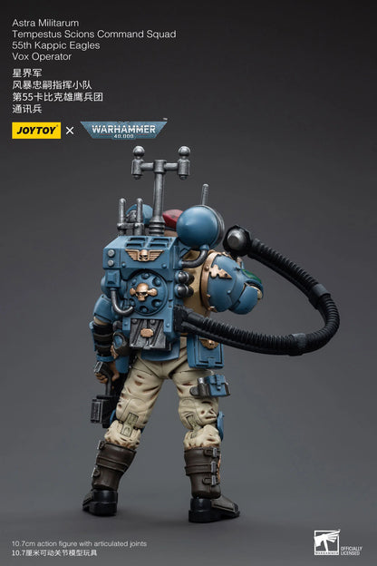 JoyToy Warhammer 40K Astra Militarum Tempestus Scions Vox Operator Action Figure