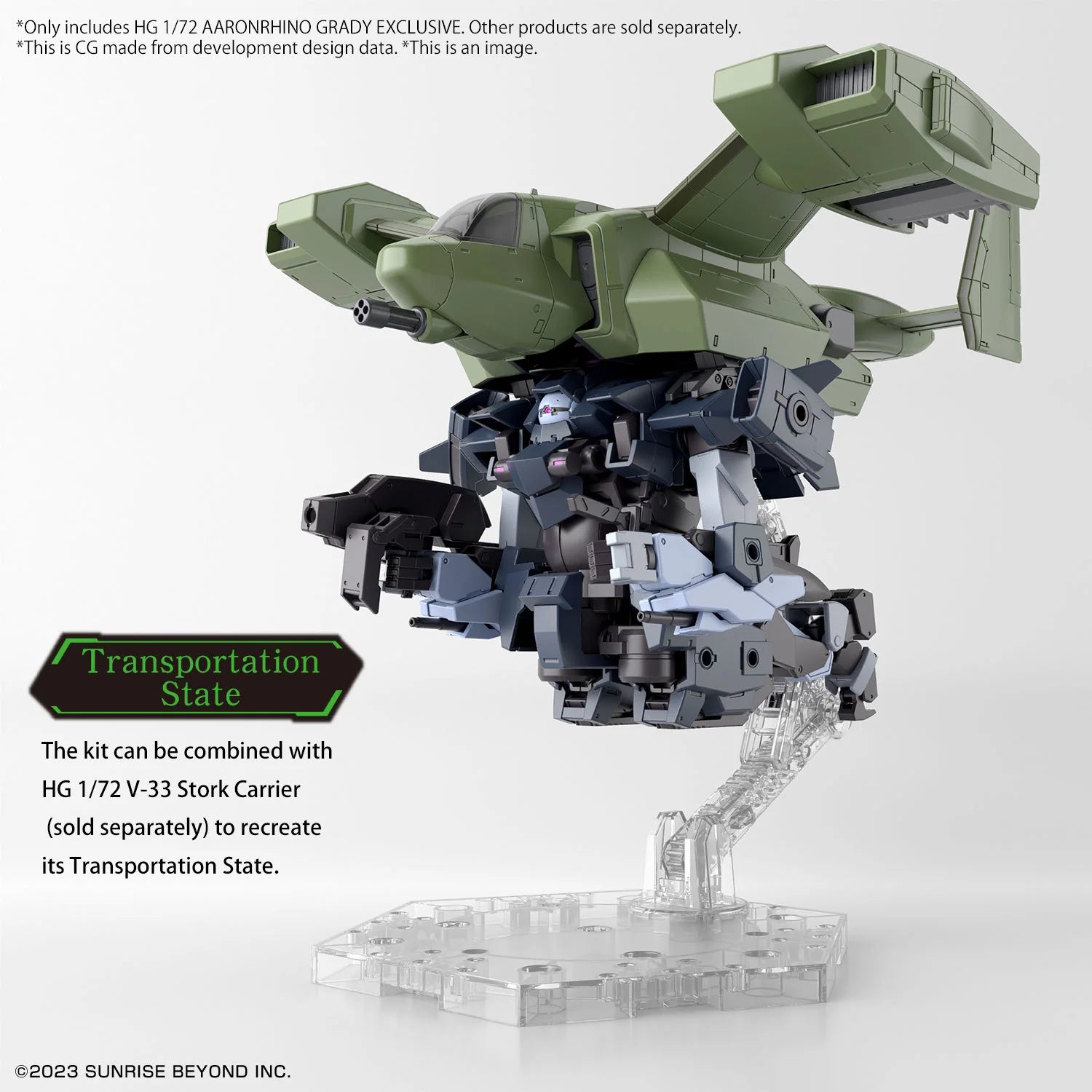 HG 1/72 AARONRHINO GRADY EXCLUSIVE