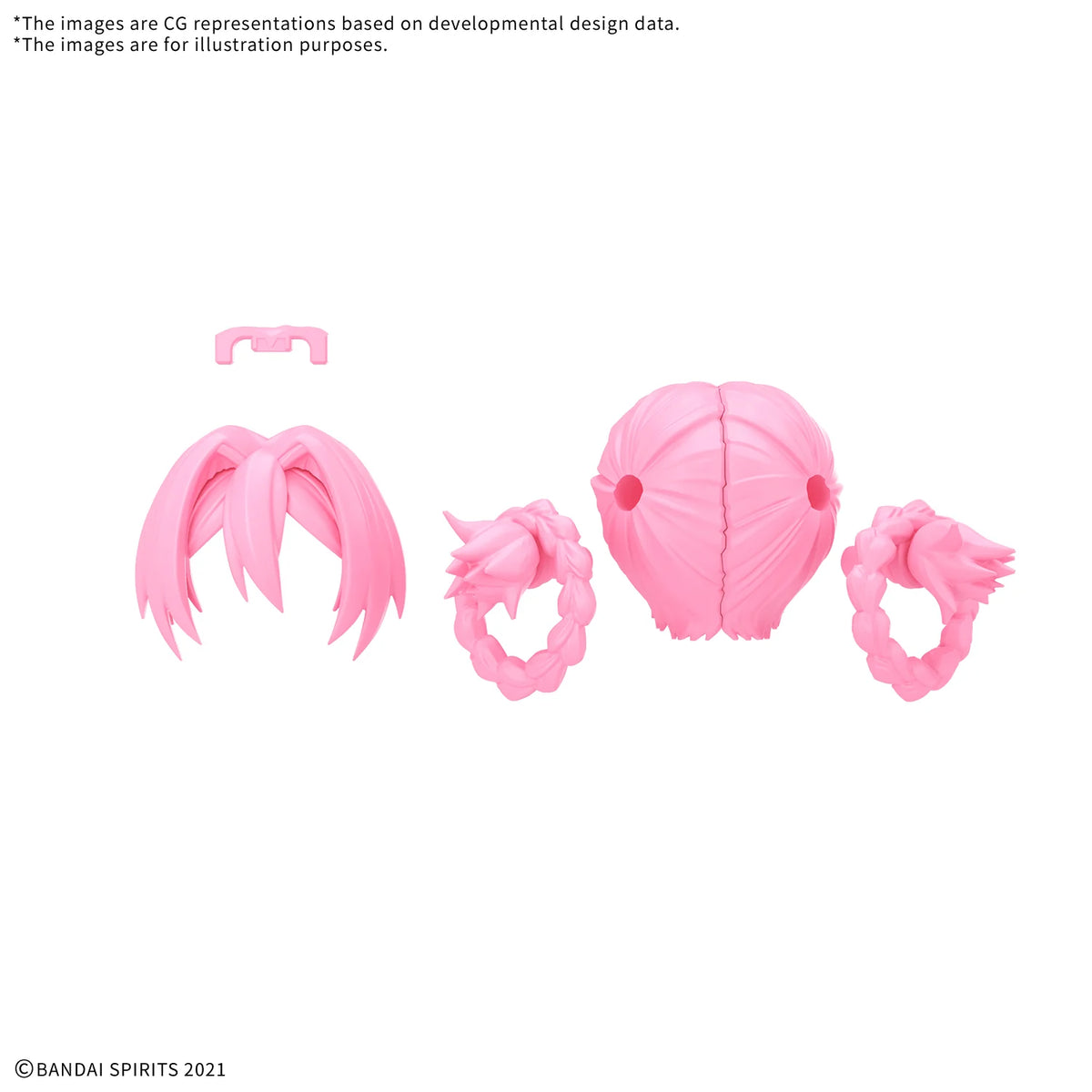30MS OPTION HAIR STYLE PARTS Vol.13 ALL 4 TYPES