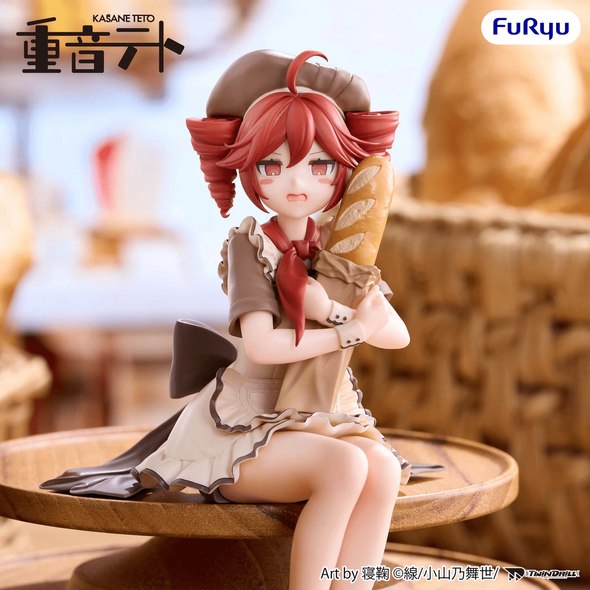 KASANE TETO Noodle Stopper Figure -KASANE TETO Baguette ver.-
