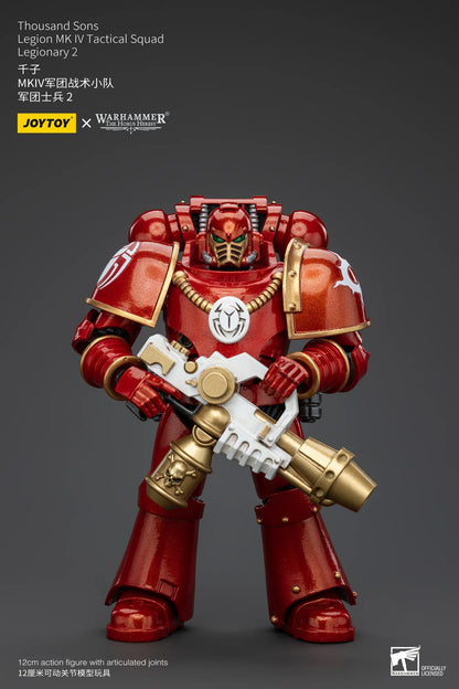 JoyToy Warhammer 40K Thousand Sons Legion MK IV Tactical Squad Legionary 2 Action Figure