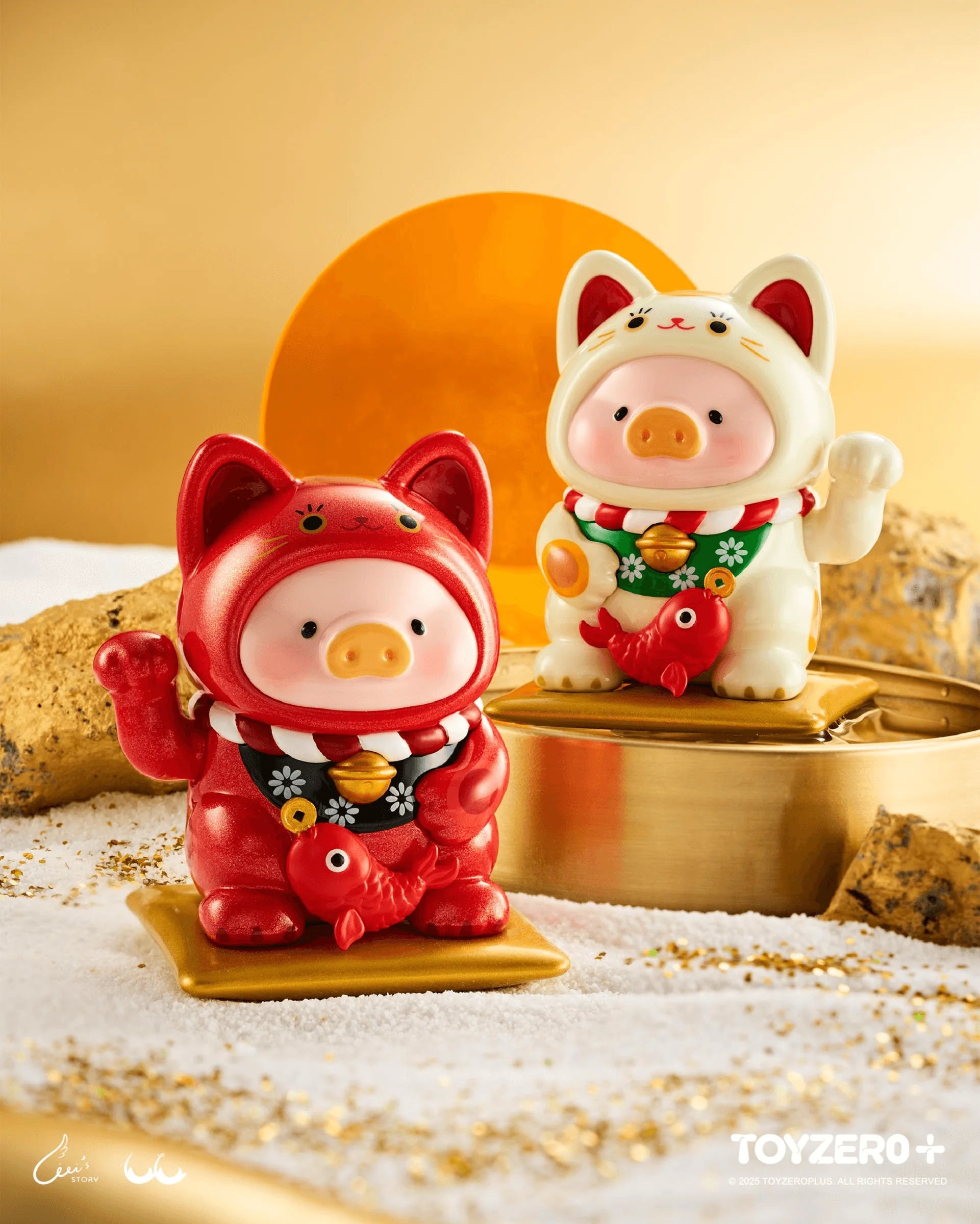 LuLu the Piggy - LUcky Cat Series (Box of 8)