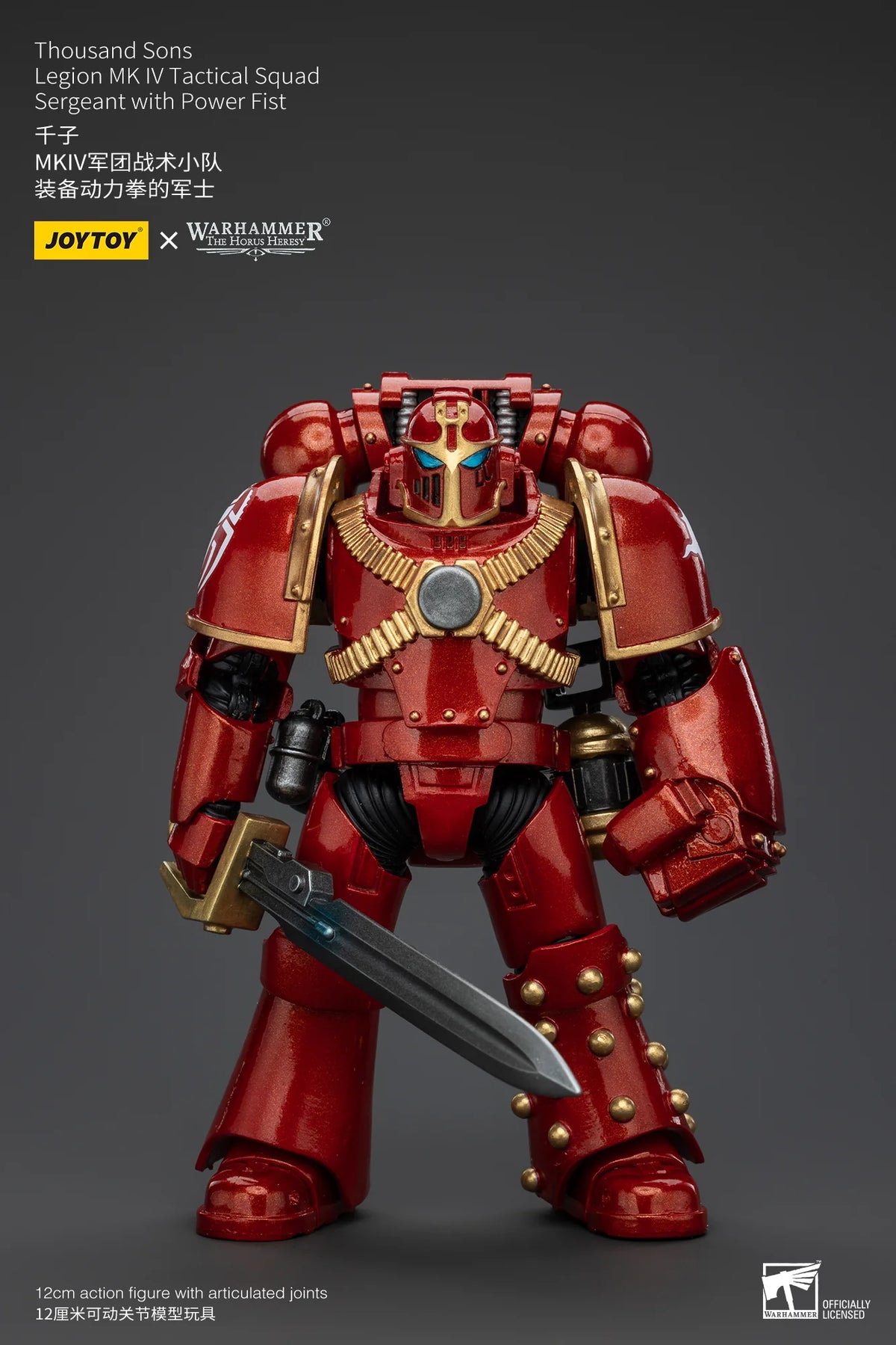 Joy Toy Warhammer 40K Thousand Sons Legion MK IV Tactical Squad Sergeant Action Figure