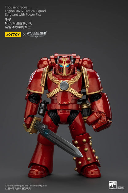 Joy Toy Warhammer 40K Thousand Sons Legion MK IV Tactical Squad Sergeant Action Figure