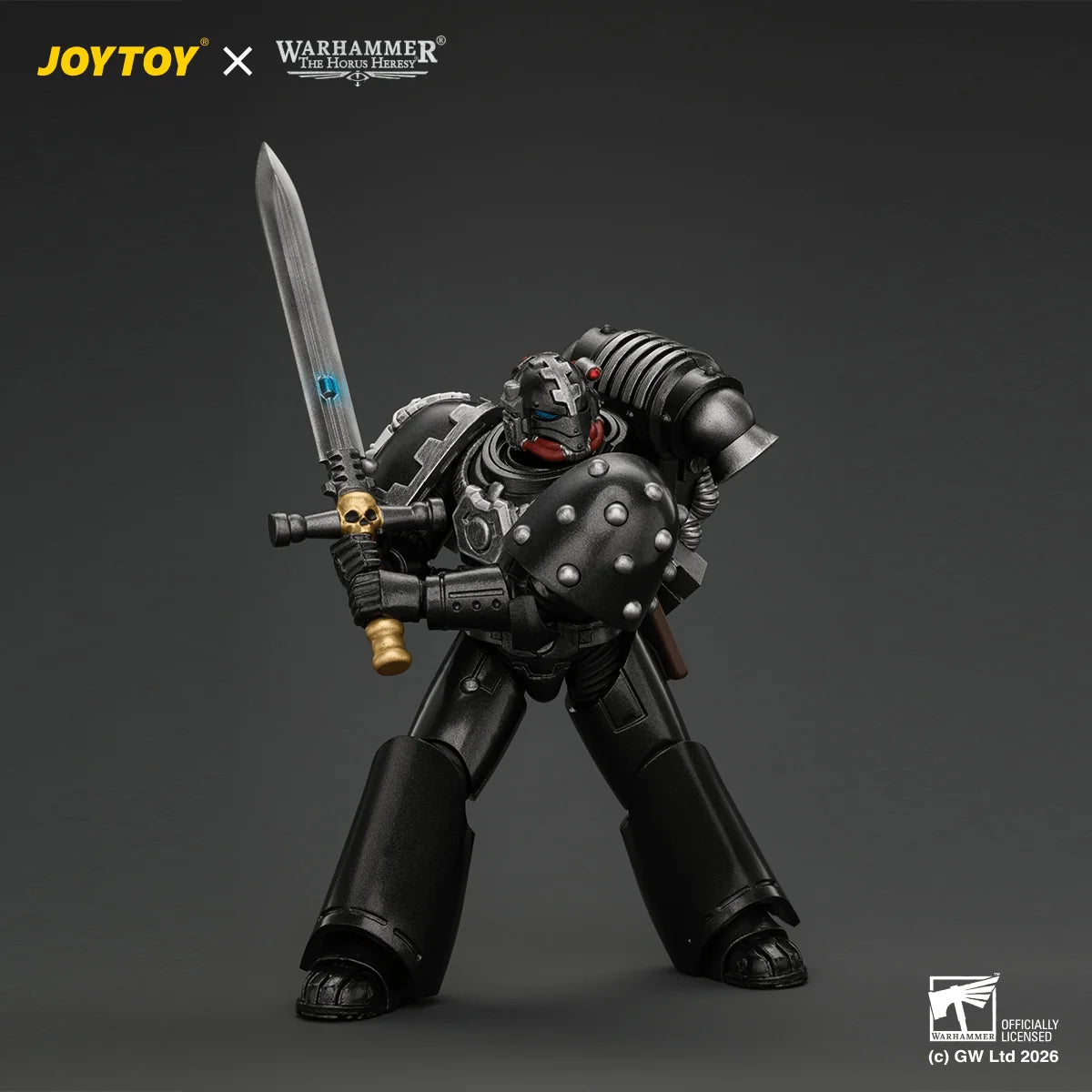 Iron Hands MkVI Tactical Sergeant with Bolter, Plasma Pistol & Power sword