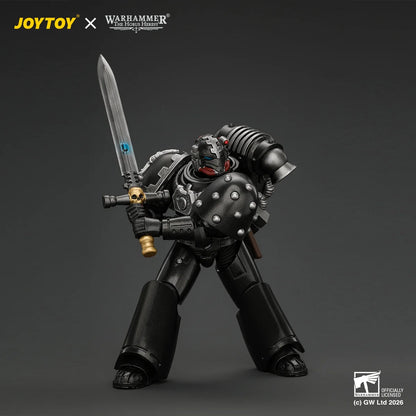 Iron Hands MkVI Tactical Sergeant with Bolter, Plasma Pistol & Power sword