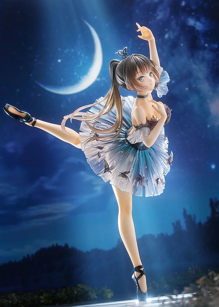 Wave Co. Scale Figure Black Swan Girl Avian Romance Pink Label