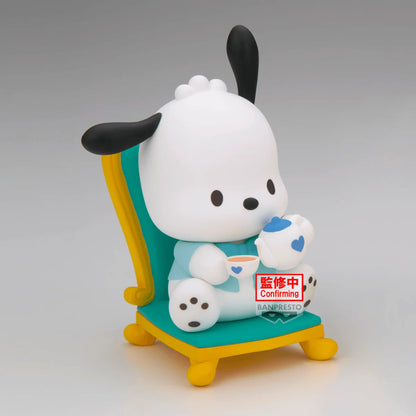 Sanrio Characters Nakayoshi Memories Tea Party Pochacco & Hello Kitty Figure