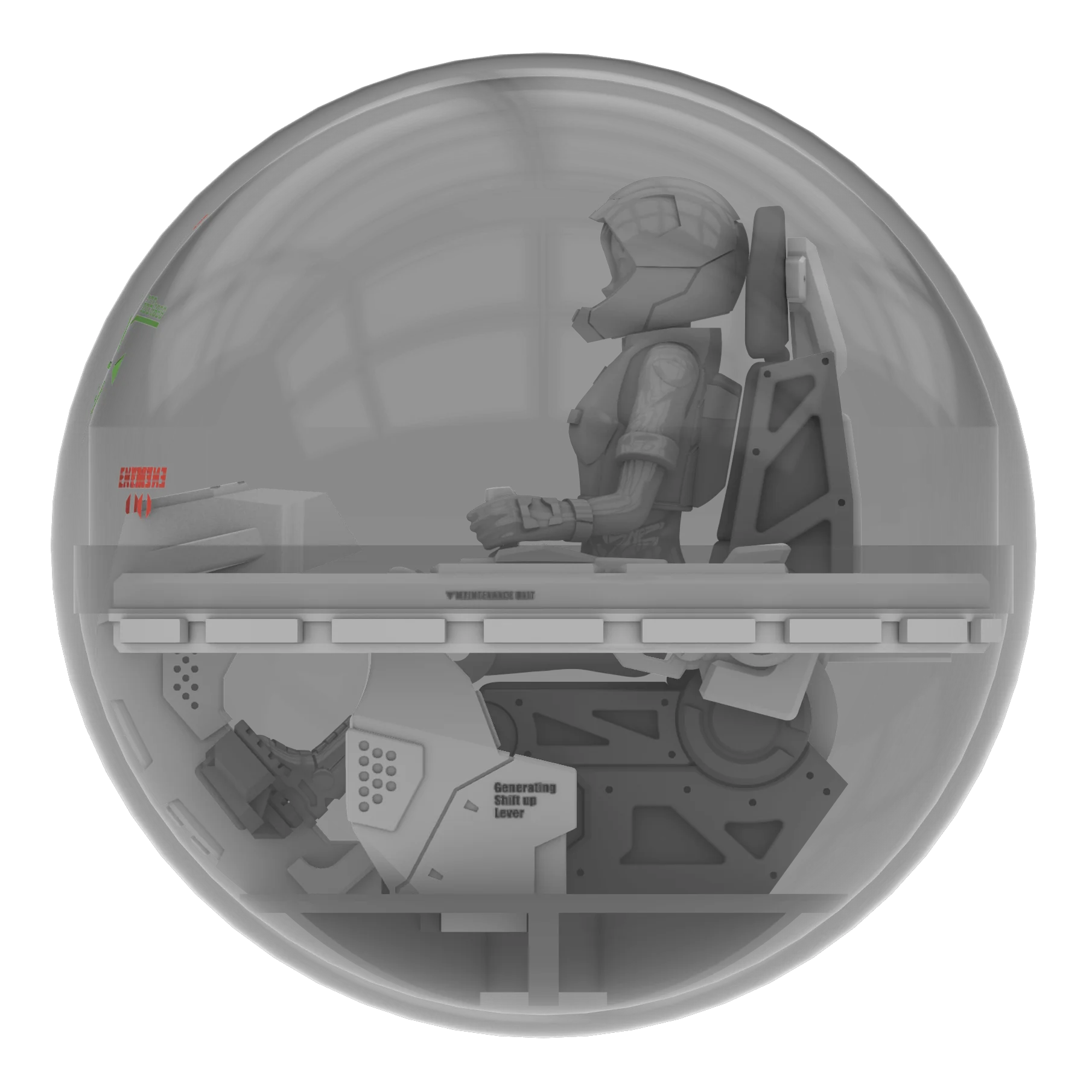 Capsule Cockpit Type FO-6532 BOX Deluxe Edition