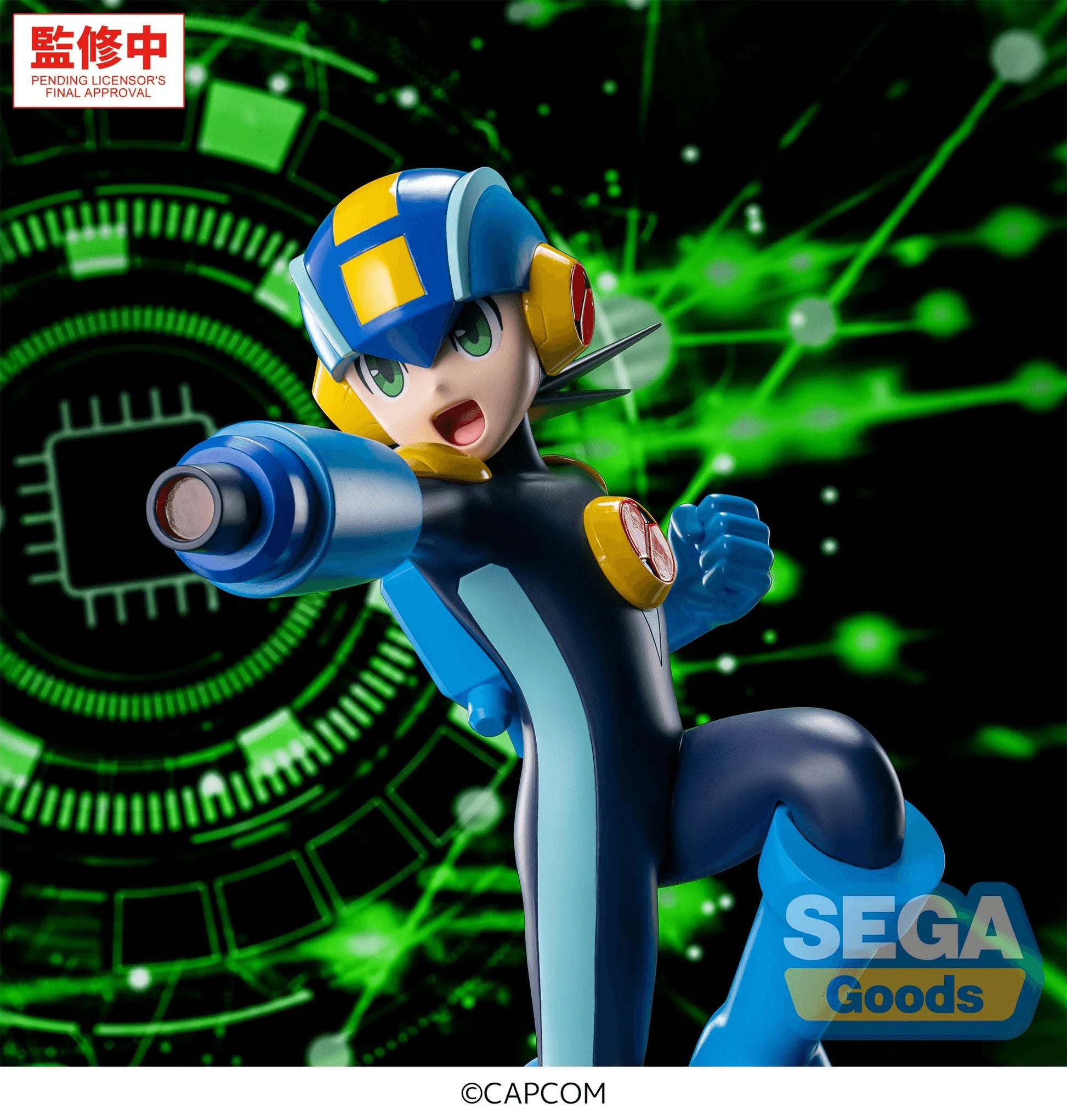 Luminasta Mega Man Battle Network Mega Man PVC Figure