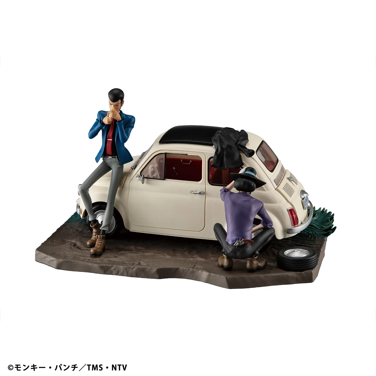 MegaHouse Lupin the Third Punk at Dawn Scale Figure Set