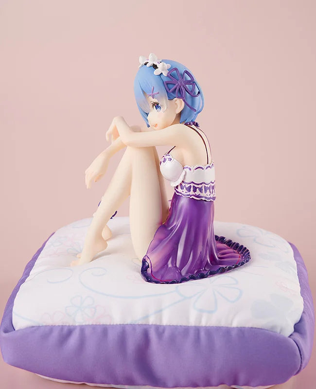 KADOKAWA Rem Birthday Purple Lingerie Scale Figure