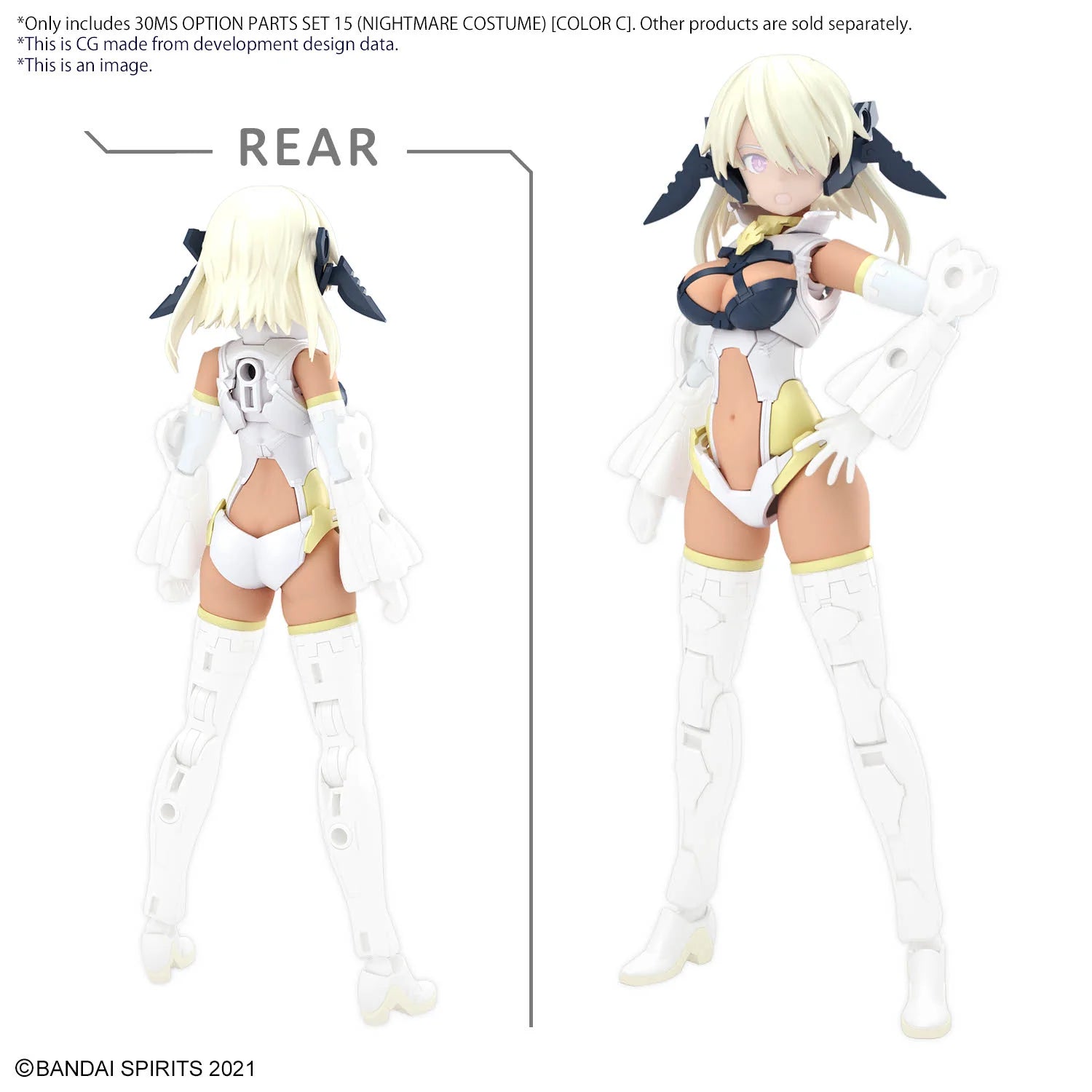 30MS OPTION PARTS SET 15 (NIGHTMARE COSTUME) [COLOR C]