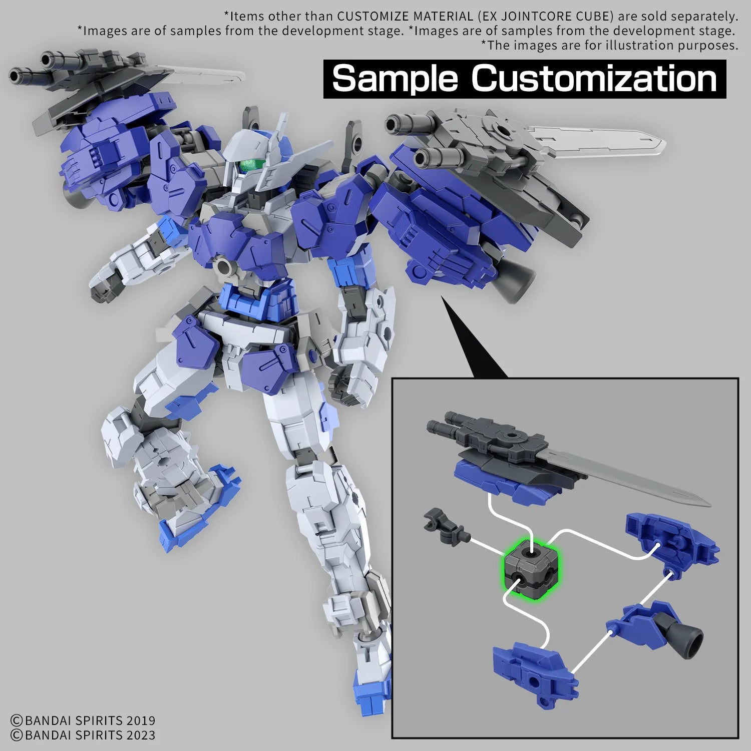 CUSTOMIZE MATERIAL (EX JOINTCORE CUBE)
