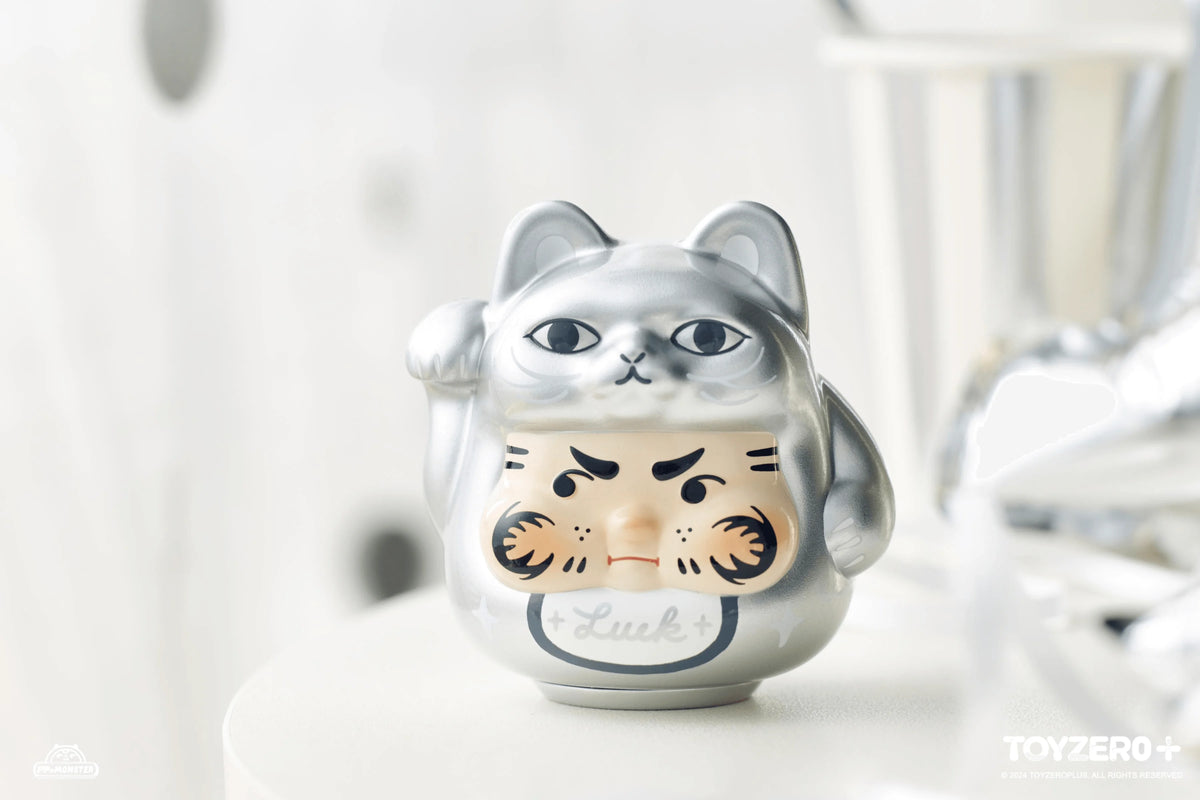 PP X MONSTER Lucky Kitten Daruma Blind Box (Box of 6)