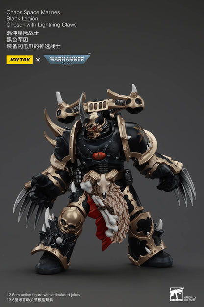 Chaos Space Marines Black Legion Chosen with Lightning Claws