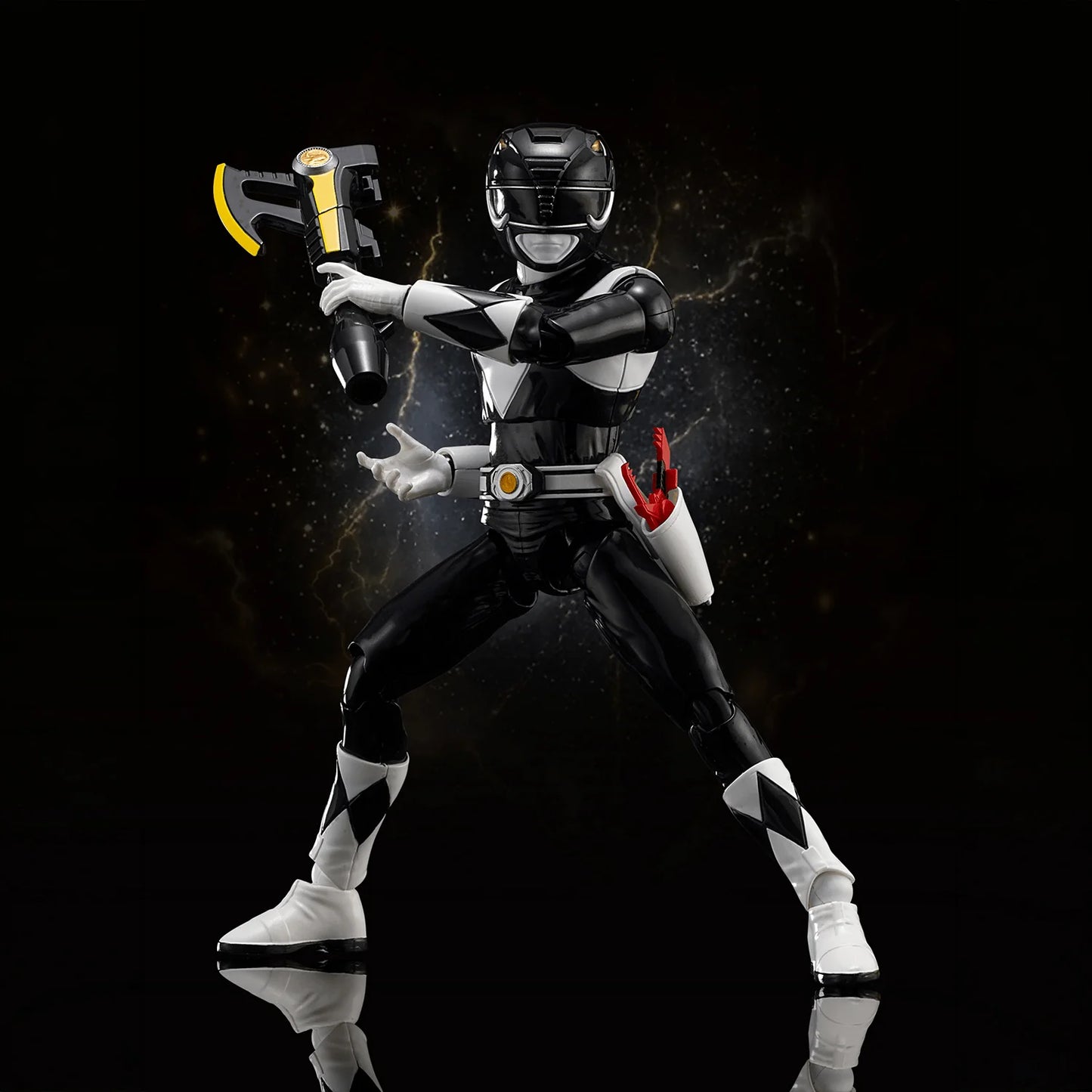 Flame Toys Furai Model Black Ranger Plastic Model Kit