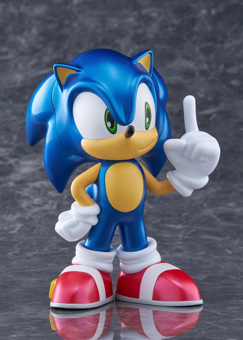 BellFine Sonic the Hedgehog Half Metallic Color PVC Figure
