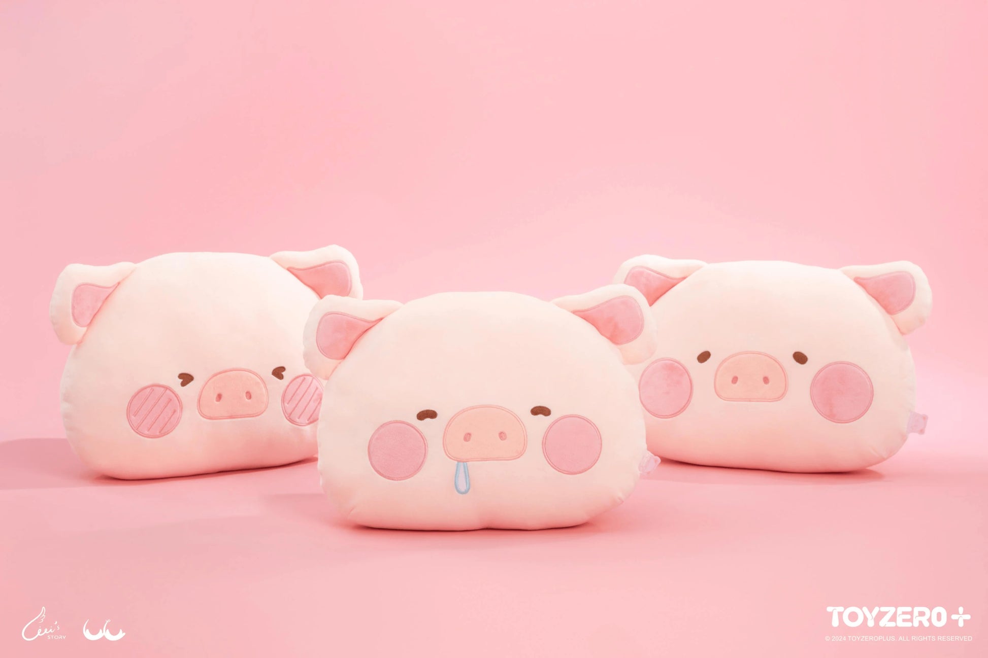 LuLu the Piggy Generic - Emoji Cushion (Hungry ver.)
