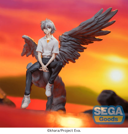 SEGA Luminasta Kaworu Rebuild of Evangelion PVC Figure