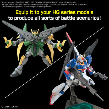 Gundam Build Fighters Try Option Parts Set 17 Binder Gun