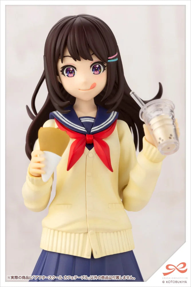 Kotobukiya Sousai Shojo Teien After School Cafe Table Plastic Model Kit