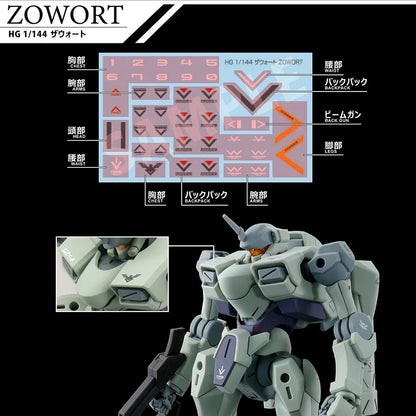 Gundam Decal No.134 Mobile Suit Gundam: The Witch from Mercury Multiuse 2