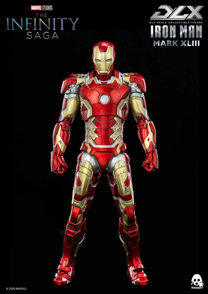 threezero DLX Iron Man Mark 43 Collectible Figure