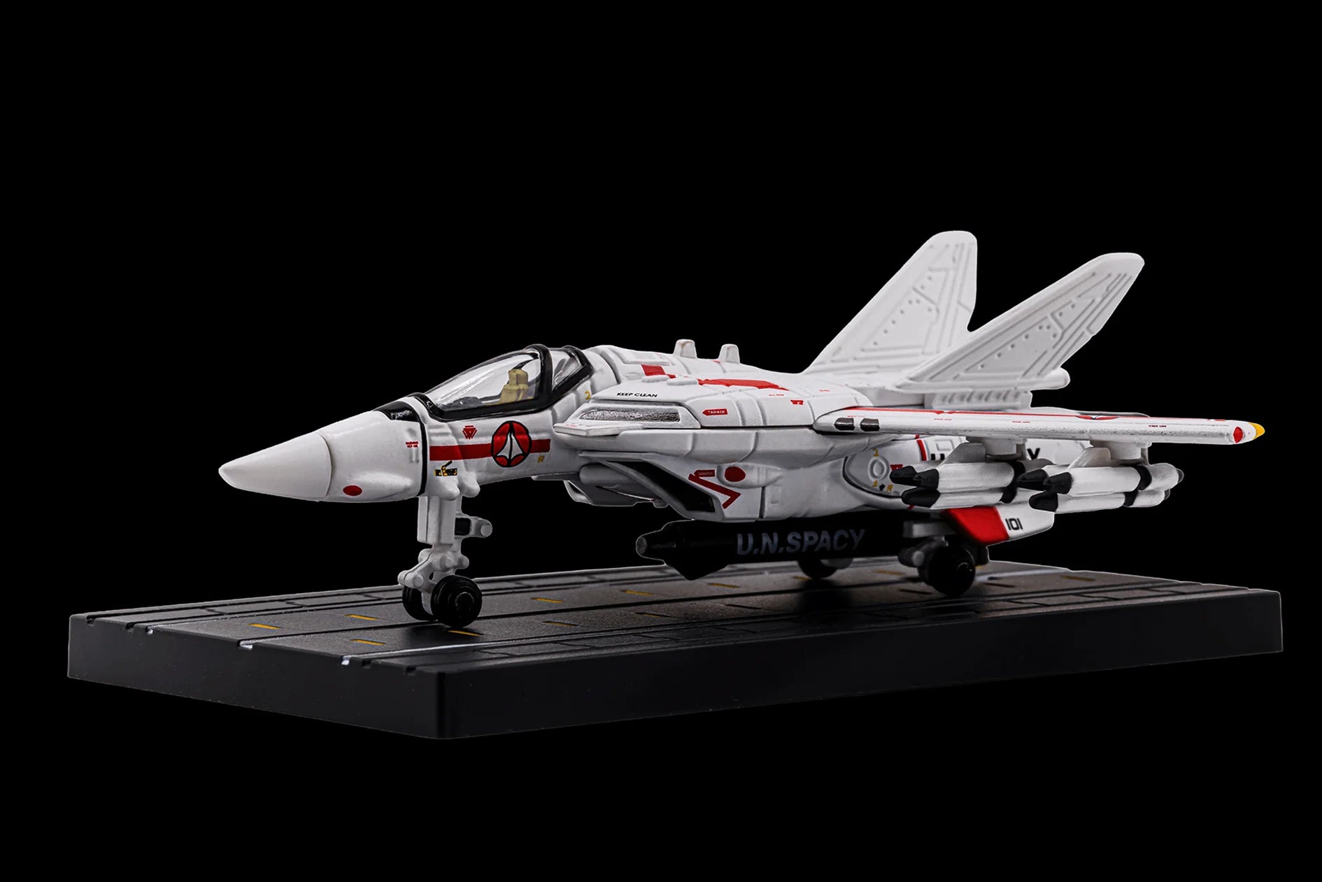MINI METAL 001 “Super Dimension Fortress Macross” VERITECH (Fighter Mode) Diecast Collectible Model