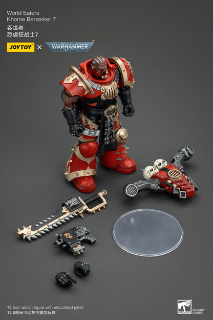 JOYTOY Warhammer 40K World Eaters Khorne Berzerker 7 Action Figure