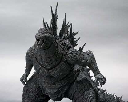 TAMASHII NATIONS S.H. MonsterArts Godzilla Minus One Monochrome Action Figure