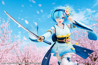 KADOKAWA Re:ZERO Rem Combat Outfit Ver. Scale Figure