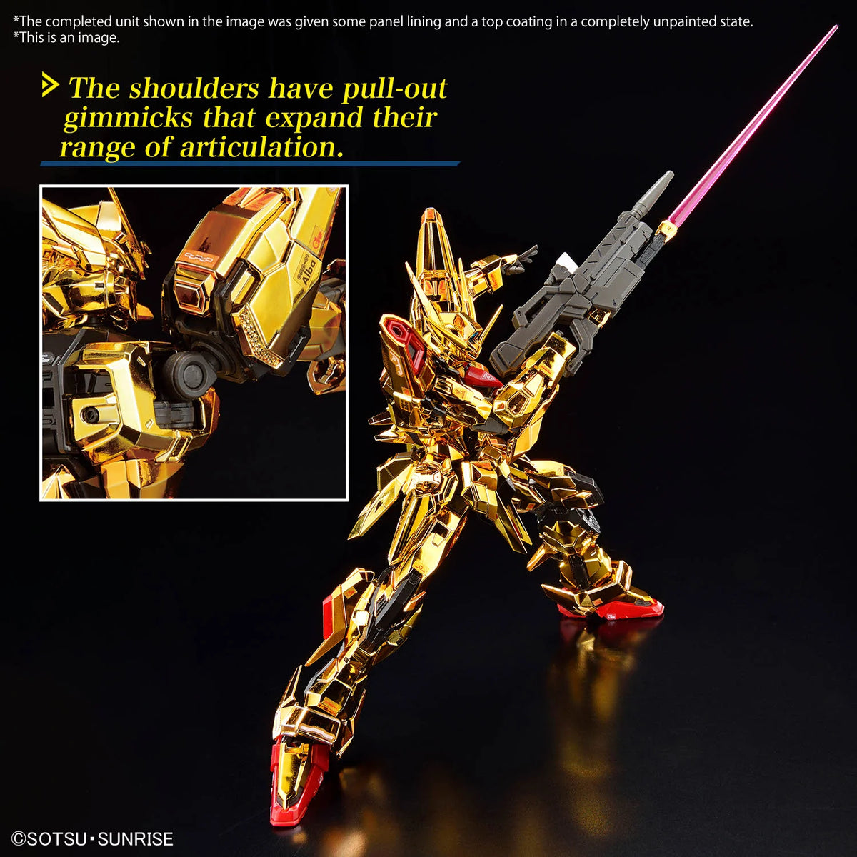 RG 1/144 Akatsuki Gundam Oowashi Unit Model Kit