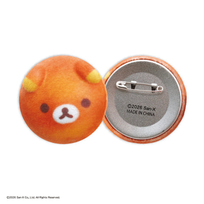 RILAKKUMA PIN-BACK BUTTON