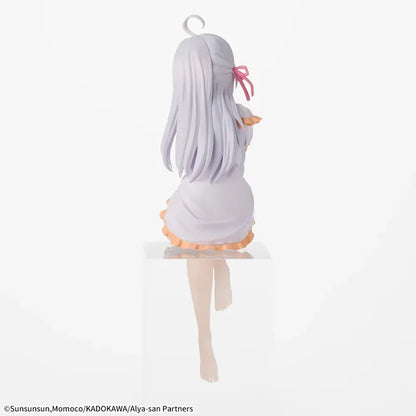 TV Anime "Alya Sometimes Hides Her Feelings in Russian" PM Perching Figure "Alya" Pajamas
