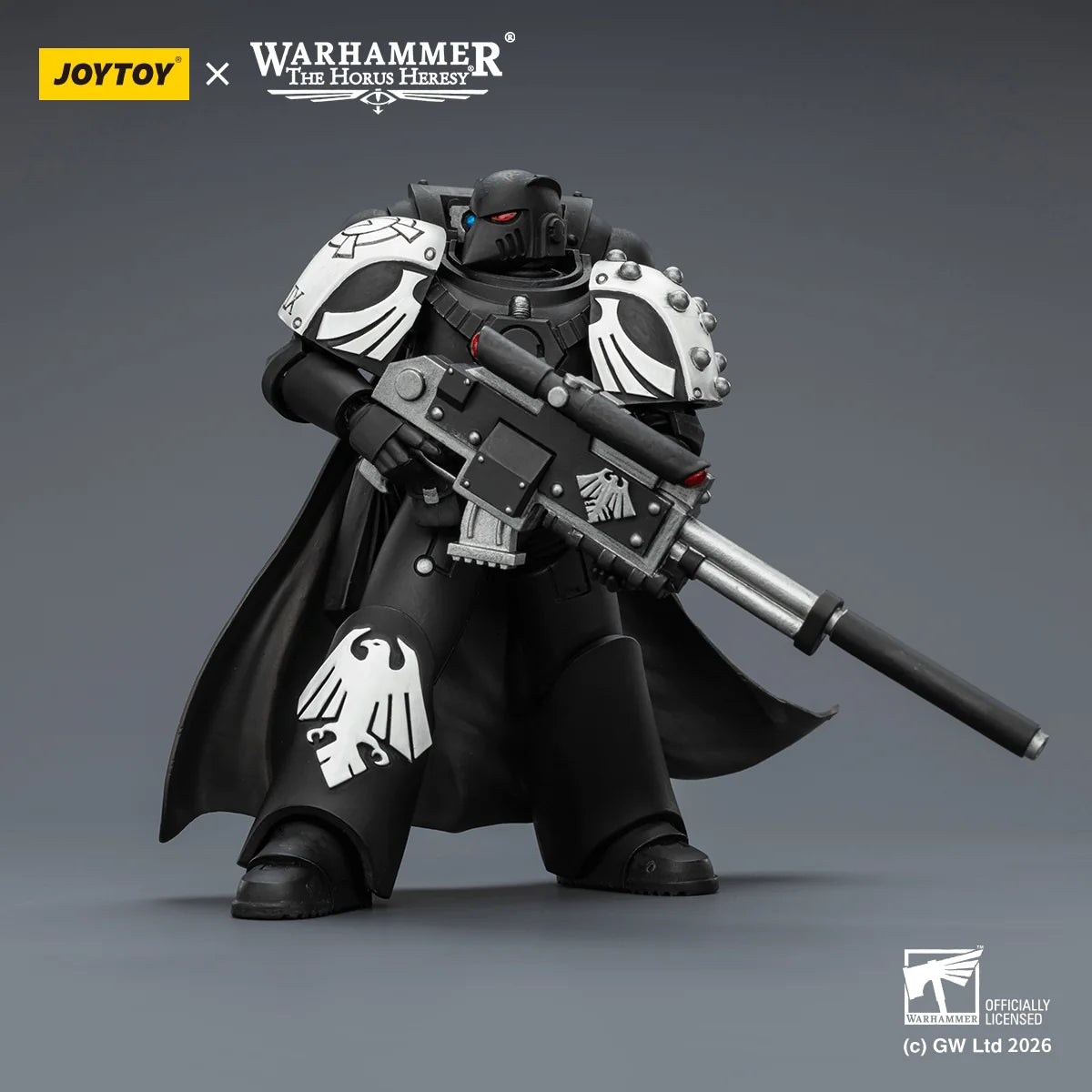 Raven Guard Mor Deythan with Nemesis bolt rifle