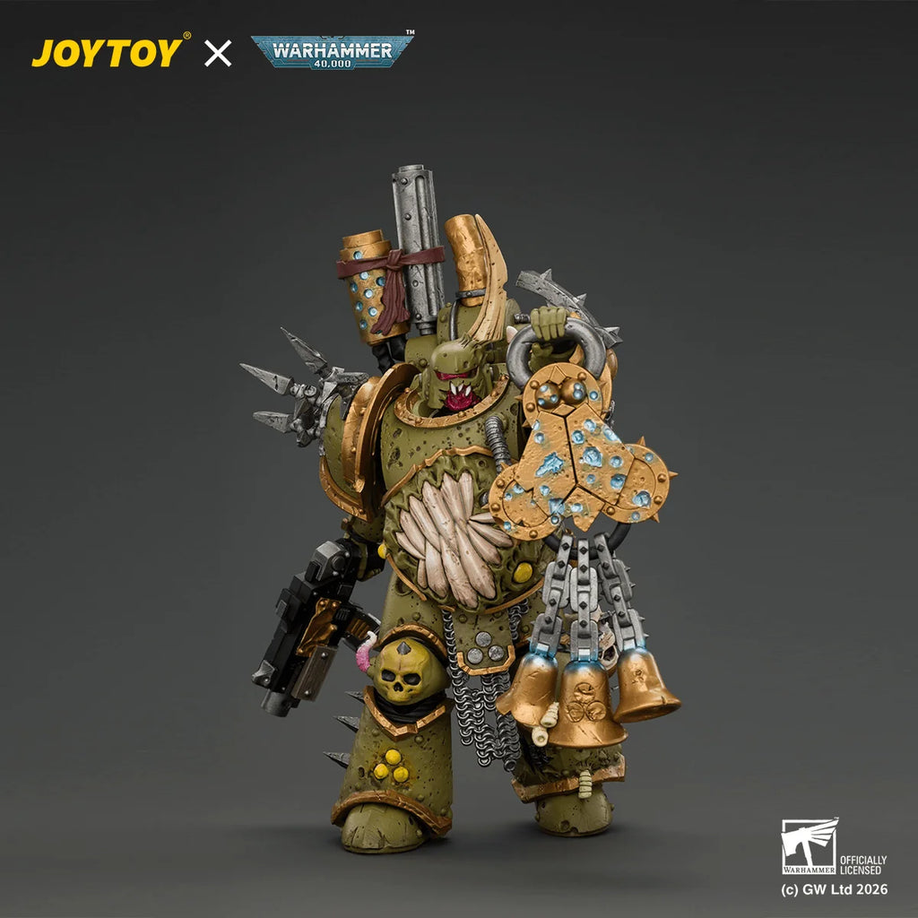 Death Guard Plague Marine 1 with Boltgun and Icon of Despair