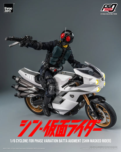 threezero FigZero 1/6 Cyclone Motorcycle - Shin Masked Rider Batta Augment