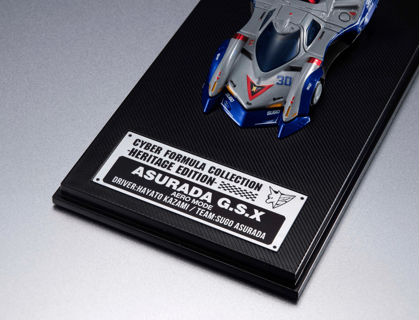 MegaHouse Cyber Formula Asurada G.S.X Aero Mode Pre-Painted Figure