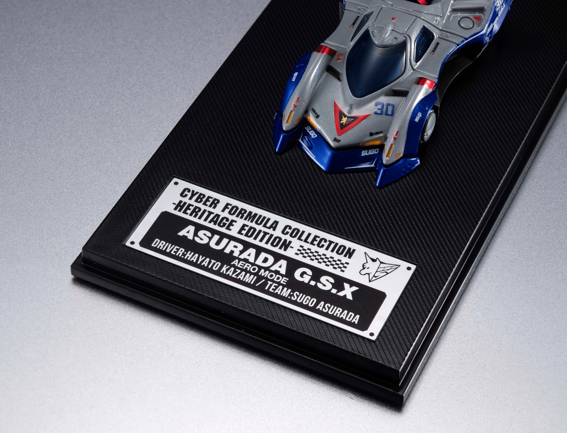 MegaHouse Cyber Formula Asurada G.S.X Aero Mode Pre-Painted Figure