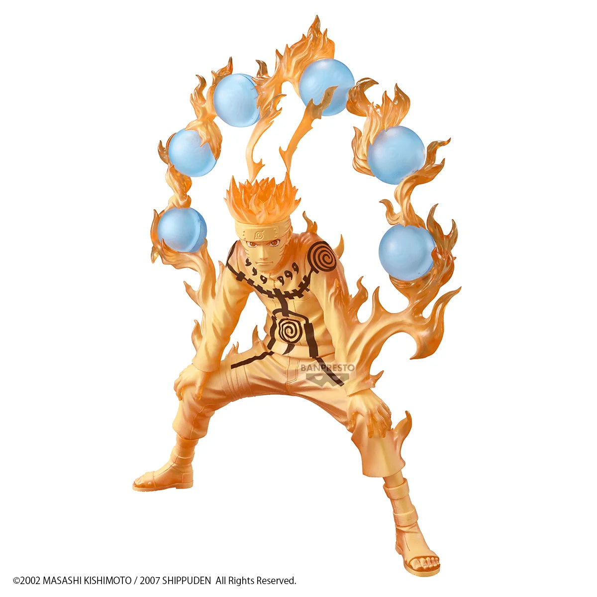 Banpresto Naruto Shippuden Grandista Naruto Uzumaki II Special Edition Figure