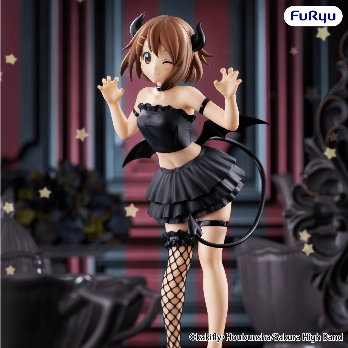 FuRyu BiCute Dark Figure Yui Hirasawa K-ON! Collectible