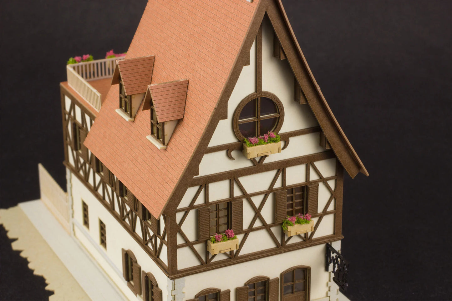 Plum PMOA Paper Kit Rabbit House 1/150 Scale Model Kit