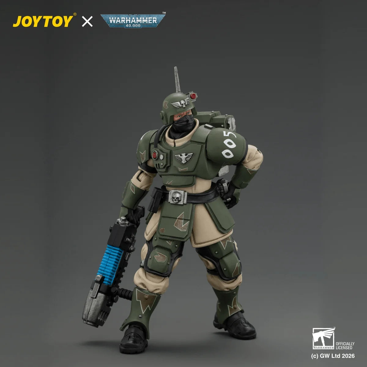 Astra Militarum Kasrkin 4 with Plasma Gun